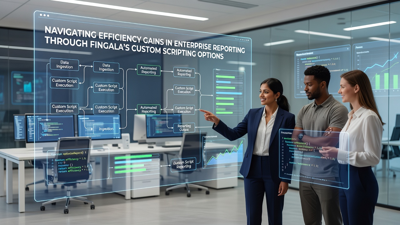 Navigating Efficiency Gains in Enterprise Reporting Through Fingala's Custom Scripting Options